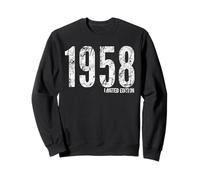 1958 Édition limitée classique Born in 1958 Retro Birthday Sweatshirt
