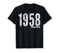 1958 Édition limitée classique Born in 1958 Retro Birthday T-Shirt