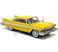 1958 Plymouth Fury Jaune/Blanc 1:87 Brekina 19681