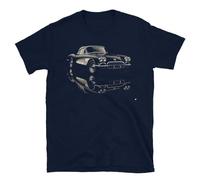 1959 Chevy Corvette C1 Sports Car T-Shirt Vintage Classic Muscle Car Tee Gift