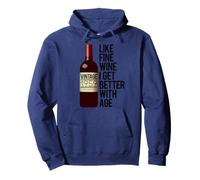 1959 J'aime Le Bon VIN, Je M'AMÉLIORE avec L'ÂGE, Meme d'anniversaire Sweat à Capuche