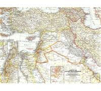1959 Terres de la Méditerranée orientale (carte)