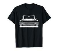 1960-1966 Première génération C10 Apache Grille Avant Silhouette Truck T-Shirt