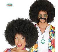 1960s 1970s Géant Déguisement Afro Perruque Noir Disco Afro 1980s Perruque Fg