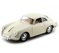 1961 Porsche 356B Coupé Beige 1:24 Bburago 22079