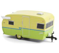 1962 Caravana Shasta Airflyte Hitched Homes Series 9" 1:64 Greenlight 34090E