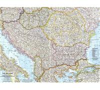 1962 Carte des Balkans