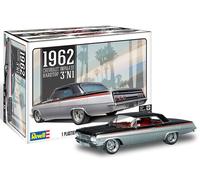 1962 Chevy Impala SS Hardtop (3 En 1) 1:25 Kit De Modèle En Plastique MONOGRAM
