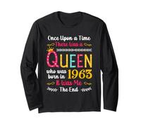 1963 Birthday Queen Girls Women Born in 1963 Manche Longue