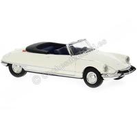 1963 Citroën DS 19 Cabriolet Blanco 1:87 (H0) Brekina 14233