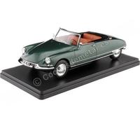 1963 Citroen DS 19 Décapotable Vert Métallisé 1:24 WhiteBox 124180