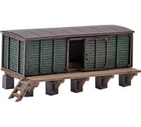 Busch 1963 H0 Bâtiment Annexe Avec Rampe Neuf 1:87