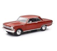 1964 Chevy Nova SS Burgundy Muscle Car Collection 1/25 Diecast Model Car par New Ray 71823A