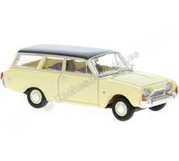 1964 Ford Taunus P3 Turnier Beige/Gris 1:87 (H0) Brekina 19477