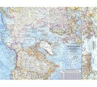 1965 Carte du haut du monde