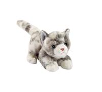 Anima - Peluche Chaton Joueur Gris 20cmL