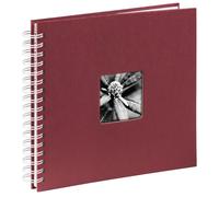 [1965] Hama Album à spirale "Fine Art", 28 x 24 cm, 50 pages blanches, Bordeaux