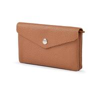 1965 Portefeuille en cuir véritable pour homme avec fermeture éclair format paysage, accessoire élégant pour l'homme élégant, sûr, polyvalent dans la restauration, les affaires et les voyages.,