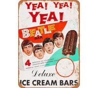 1965 The Beatles Ice Cream Bars Plaque en métal 20,3 x 30,5 cm