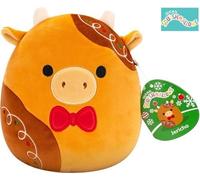 196566454484 - Peluche Squishmallows Jericho la Vache 19 cm - Arrivage à prix dé
