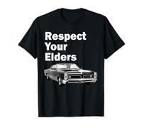 1966 66 GTO Voiture Classique Old School Muscle Car T-Shirt