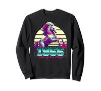 1966 Année du Cheval rétro années 80 Vaporwave Zodiaque Chinois Sweatshirt