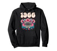 1966 Anniversaire Vintage Femme 60eme Anniversaire 1966 Sweat à Capuche