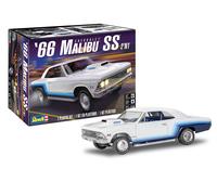 1966 Chevrolet Malibu SS 2N1 Kit Modèle 1:24 Plastique MONOGRAM