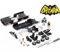 1966 Série télévisée Batmobile Con Batman Y Robin Metal Kit 1:24 Jada Toys 30873