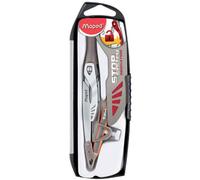 [196610] Maped Coffret compas Stop System avec bague d'adaptation, Coloris Al...