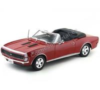 1967 Chevrolet Camaro SS 396 Convertible Rouge 1:18 Maisto 31684