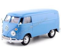 1967 Volkswagen Type 2 (T1) Fourgon Bleu 1:24 Moteur Max 79342