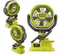 Ryobi Ventilateur à pince 18V One+ RCF18-0 – sans batterie ni chargeur