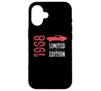 1968 Birthday Year American Classic Car Guy Petrolhead Coque pour iPhone 16