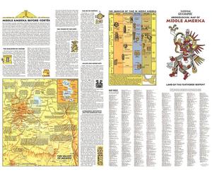 1968 Carte archéologique de l'Amérique centrale Thème