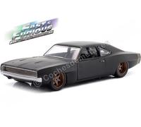 1968 Dodge Charger Widebody "F9 La Saga Rapide" Fast & Furious IX Noir Mat 1:24