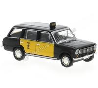 1968 Seat 124 Kombi Taxi de Barcelone Noir/Jaune 1:87 (H0) Brekina 22430