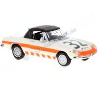 1969 Alfa Romeo Spider "Polite 32" Policía de los Países Bajos Blanco/Naranja/Ne