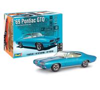 1969 Pontiac GTO The Judge 2n1 Kit Maquette En Plastique 1:24 MONOGRAM