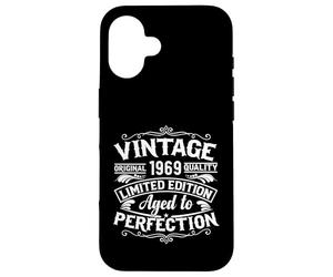 1969 Vintage Original Édition limitée Aged Perfect Birthday Coque pour iPhone 16