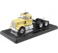 1970 Cabine Tracteur White Western Star 4864 de 3 Essieux Jaune Clair 1:43 IXO M