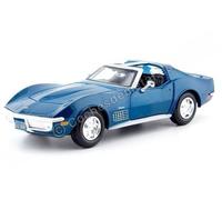 1970 Chevrolet Corvette C3 T-Top Bleu Métallisé 1:24 Maisto 31202