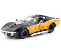 Maisto - Harley-Davidson Custom, 1970 Chevrolet Corvette , 1:24