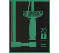 1970 PONTIAC FACTORY REPAIR SHOP & SERVICE MANUAL - INCLUDING; Grand Prix, Tempest, LeMans, GTO, Catalina, Executive, Bonneville, Convertibles and Station Wagon. If you have a Firebird or Trans Am - 70