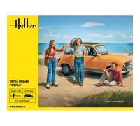 1970s Urban Peopleheller 82757 1/24 : Figurines Urbaines Années 70, Poses Nature