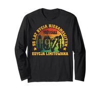 1971 55 LAT Bycia Niesamowitym 55 Urodziny Polska Koszulka Manche Longue