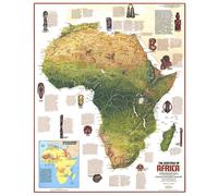 1971 Carte du patrimoine de l'Afrique