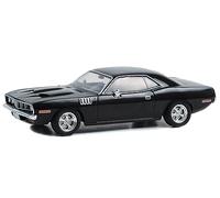 1971 Plymouth Barracuda Black John Wick : Chapitre 4" (2023) Movie Hollywood Series 1/43 Diecast Model Car by Greenlight 86641
