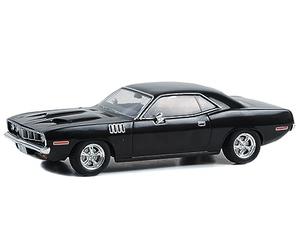 1971 Plymouth Barracuda Black John Wick : Chapitre 4" (2023) Movie Hollywood Series 1/43 Diecast Model Car by Greenlight 86641
