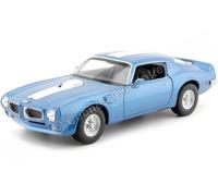1972 Pontiac Firebird Trans AM Bleu 1:24 Welly 24075